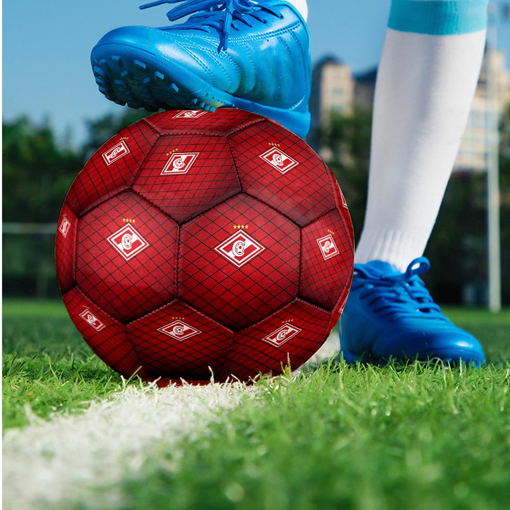 Spartak Moskau Thema Größe 5 Match Fußball Professioneller Outdoor Fußball Weiche Haptik Trainingsball