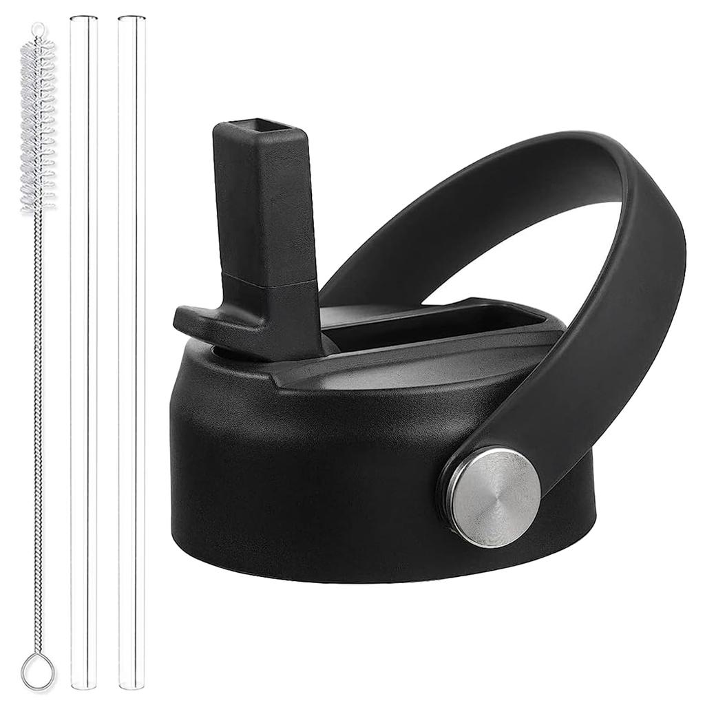 Straw Lid for Wide Mouth Water Bottles