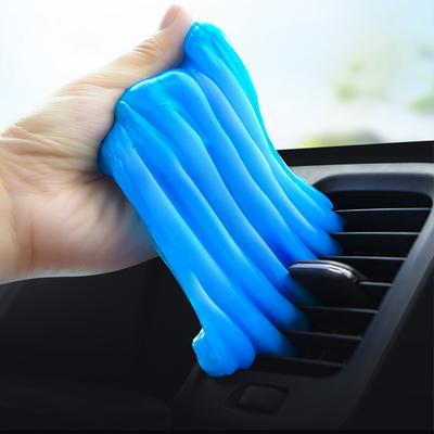 160g Super Dust Cleaner Argilla Gel per la pulizia degli interni dell'auto Rimozione della polvere Slime per la pulizia Mastice per la pulizia della tastiera Presa d'aria Computer