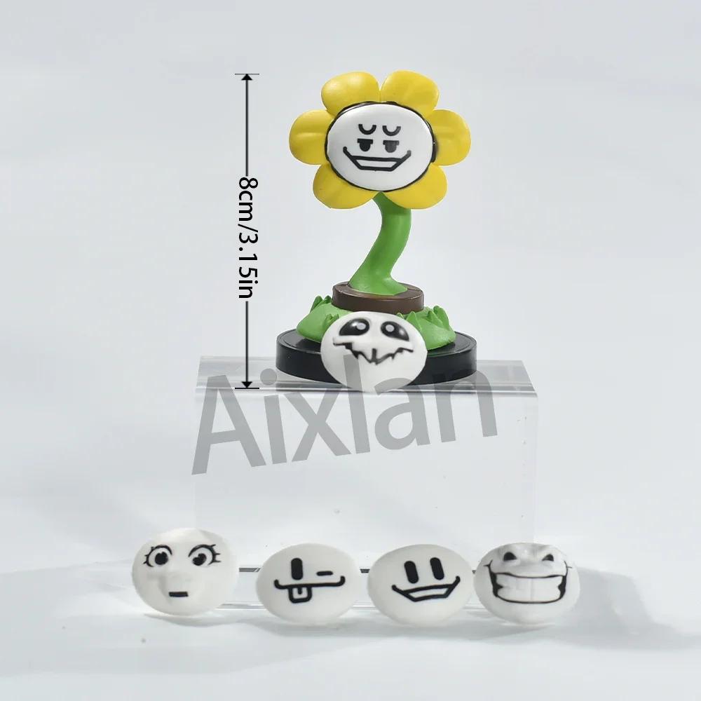 

Фігурка Aixlan UNDERTALE Flowey Sans Q Version ПВХ екшн-фігурка Amine подарунок на день народження колекційна фігурка