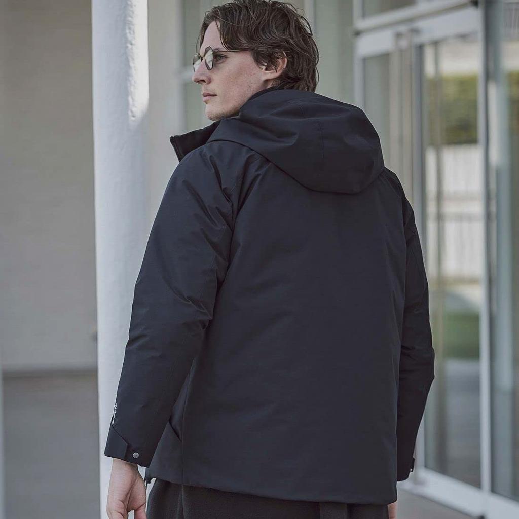 TEX INFINIUM Down Medium +phenix Men's Jacket, Khaki,