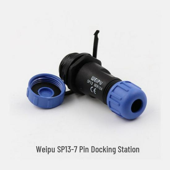 WEIPU SP1310+SP1311 IP68 Waterproof Connector with Multiple Pins for Aerial Mating