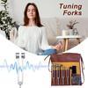 Tuning Fork Tools Frequency Tuning Forks With Activator 128HZ 136.1HZ 256HZ 384HZ Soothing Percussion Tuner Tools For Inner