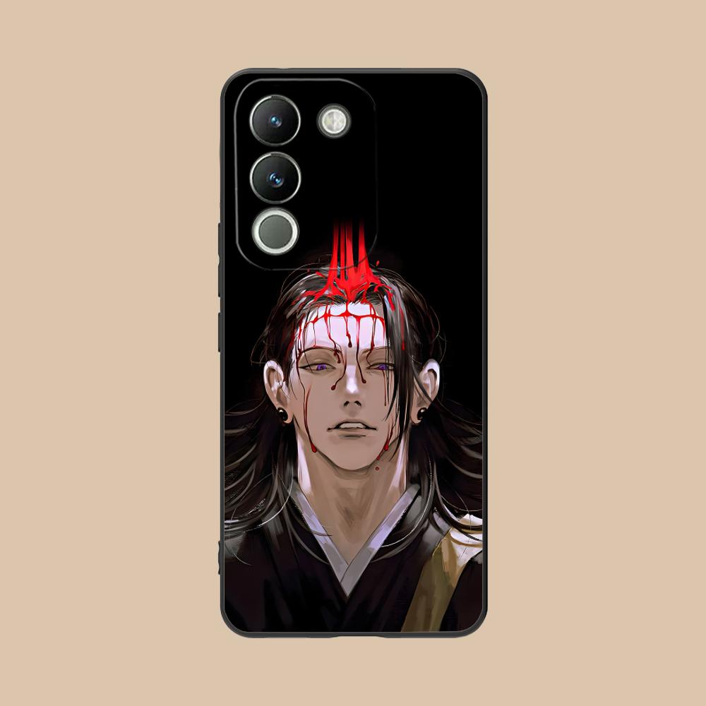 Jujutsu Kaisen Geto Suguru Handyhülle für VIVO V60 V50 V40 V30 V29 V27 V25 V23 Pro Lite 5G Bunte Druckabdeckung Luxuriöse Abdeckung