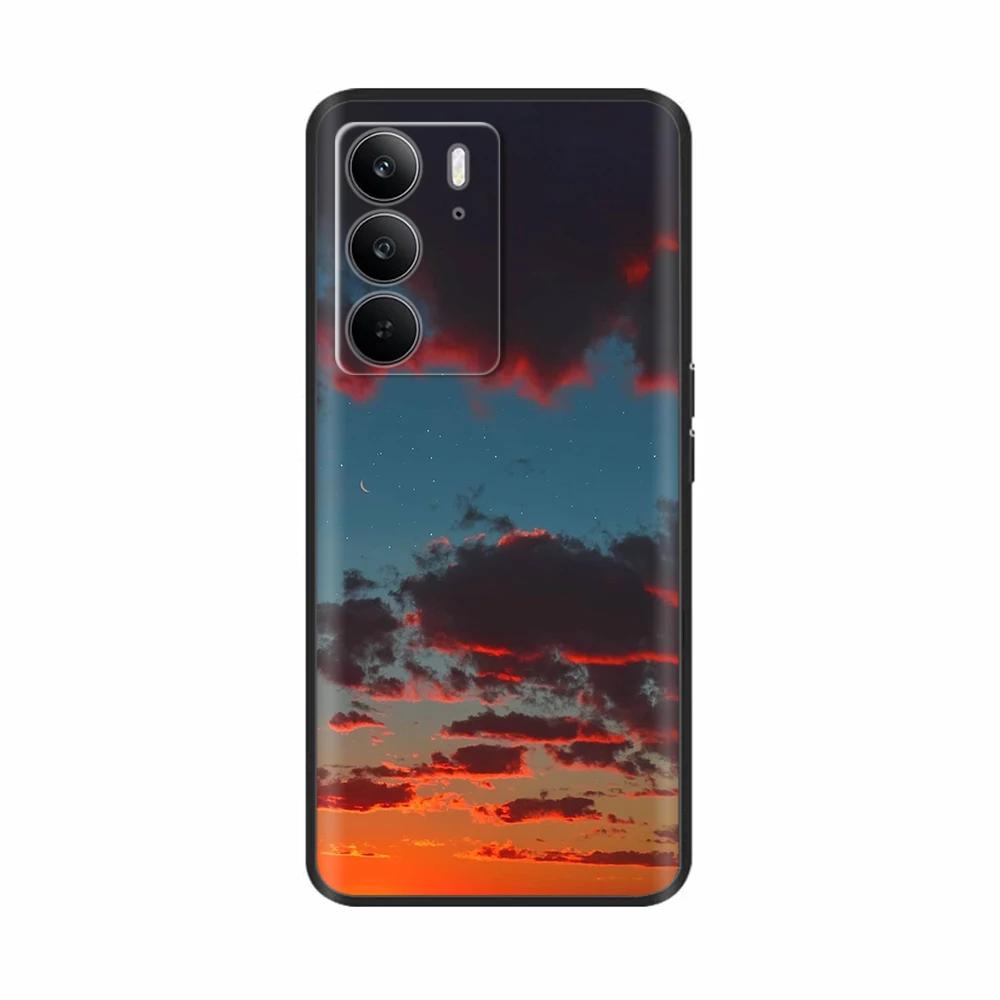 For Realme 14x 5G Phone Cases Funny Camera Protection Soft Liquid Silicone Back Cover for Oppo Realme C75 4G realmeC75 Fundas