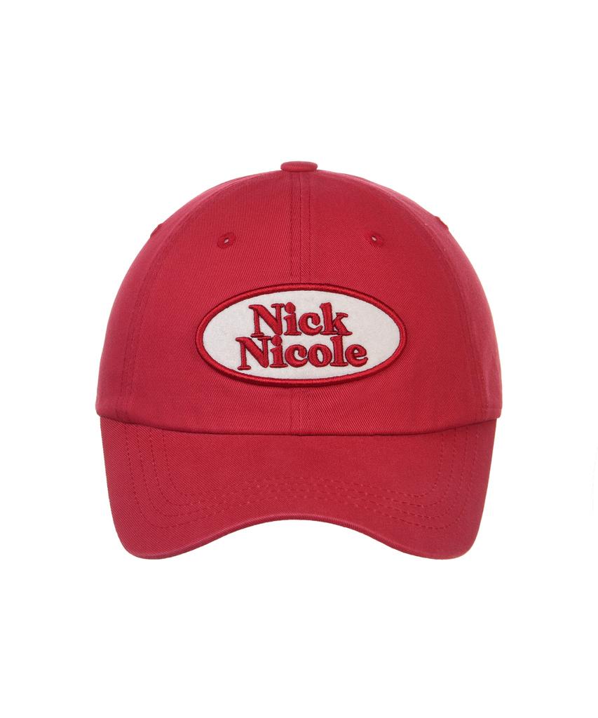 Nigaennikol Oval Wappen Ball Cap_Red