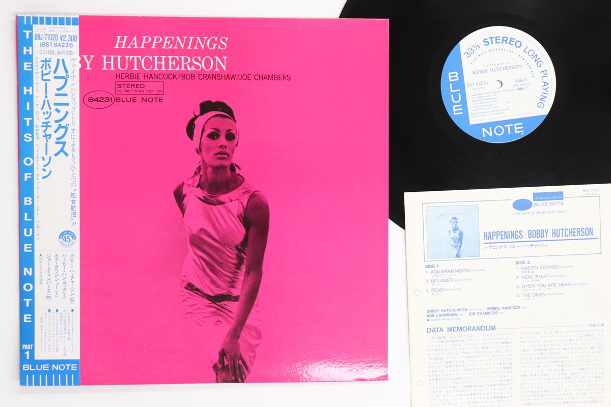 

LP Record BOBBY HUTCHERSON Happenings BNJ71020BST842 BLUE NOTE 1984 Japan Obi Jazz Used