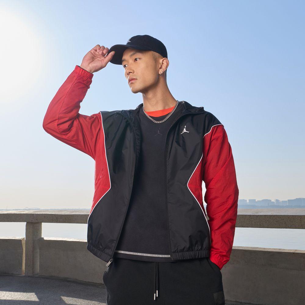 Jordan Jackets Men s Black Hooded Moderate Other M