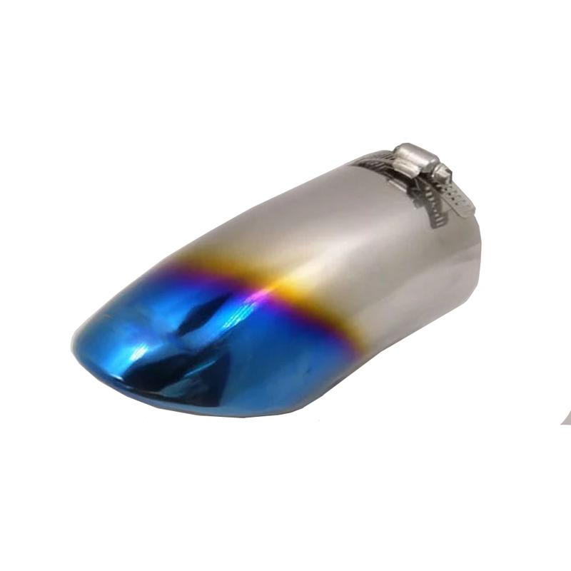 Styling Cover Stainless Steel Muffler Pipe Outlet Dedicate Exhaust Tip Tail For Nissan Kicks 2017 2018