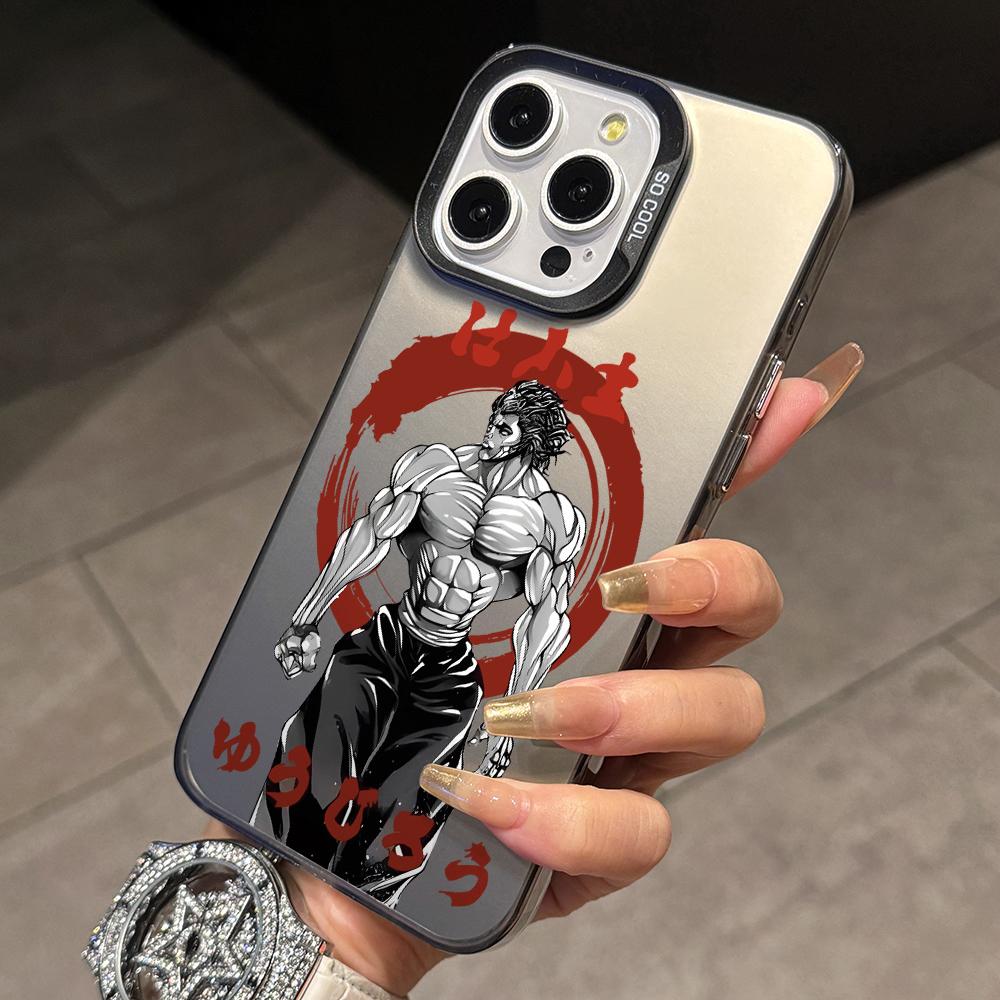 

Anime Hanmas Baki Phone Case for Xiaomi Redmi 15C 14C 13C 12C 10 Note 15 14 13 12 Pro Plus 4G 5G Silver Hard Cover Redmi Note 13 Pro 5G