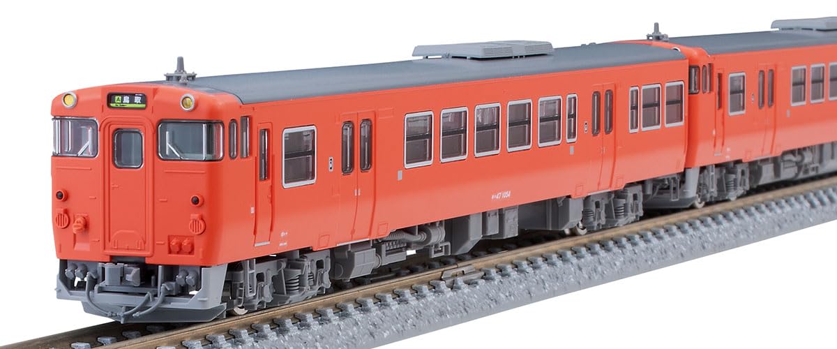 

TOMIX N Gauge JR Kiha 47 Type 0 JR West Renewal Metropolitan Area Goto General Rolling Stock Depot Set 98141 Diesel Car Model Train Car, Color,