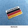 G23D Germany Aluminum Car Body Rear Trunk Tail Stickers Decal For qq1 Sline A1 A2 A3 A4 A4L P 8V 8L RS RS3 RS4 RS5 RS6 S1 S2 S3