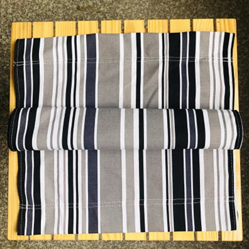 15 Colors Folding Deck Chair Replacement Cover Waterproof Beach Chair Canvas Seat Covers for Courtyard Home Accessories