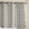 Boho Stripes Texture Window Curtains for Living Room Luxury Bedroom Curtain Kitchen Blinds Drapes Curtains