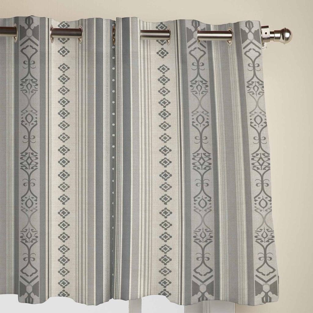 Boho Stripes Texture Window Curtains for Living Room Luxury Bedroom Curtain Kitchen Blinds Drapes Curtains