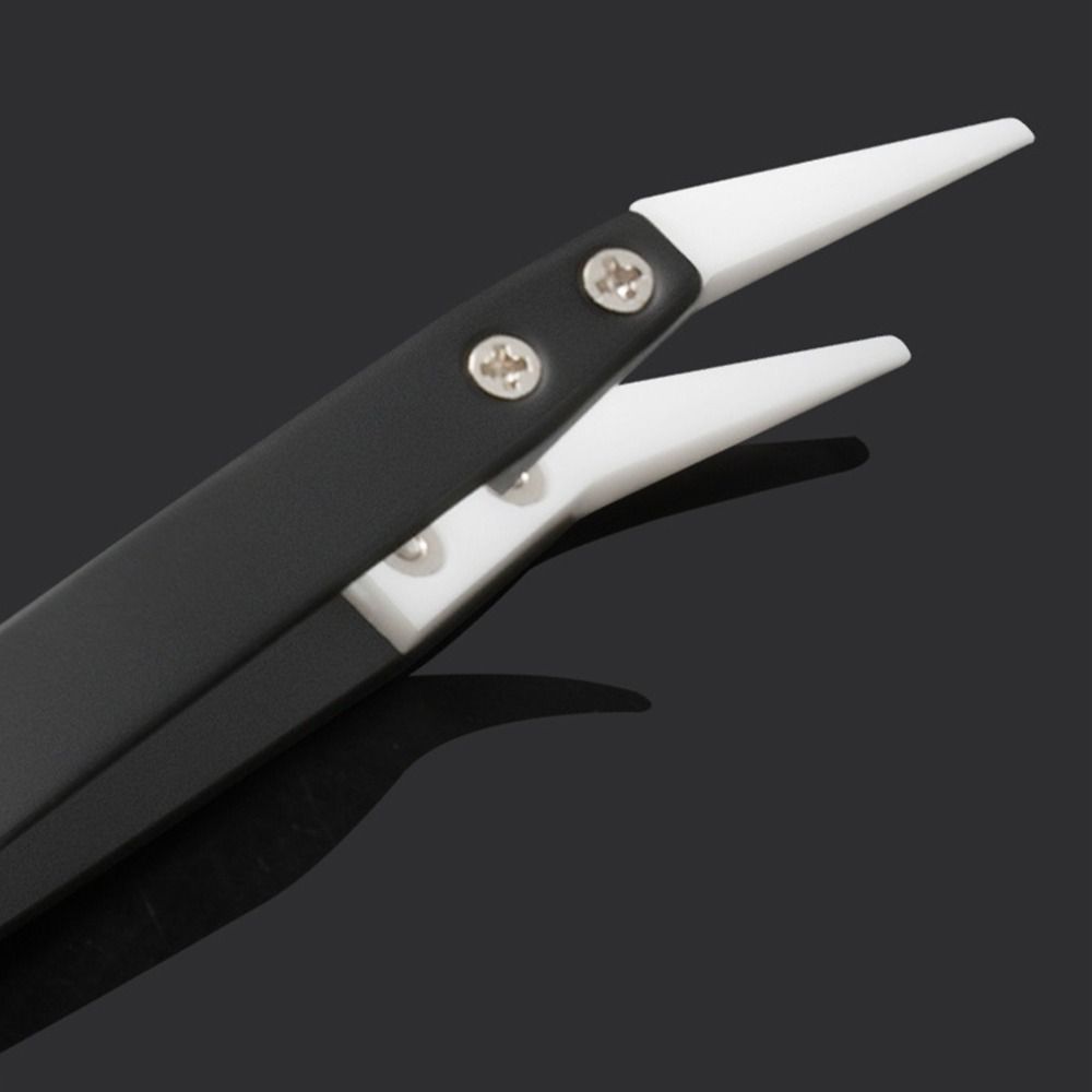 Antistatisk keramisk pinsett Rett/buet spiss Industriell pinsett Klemmeverktøy