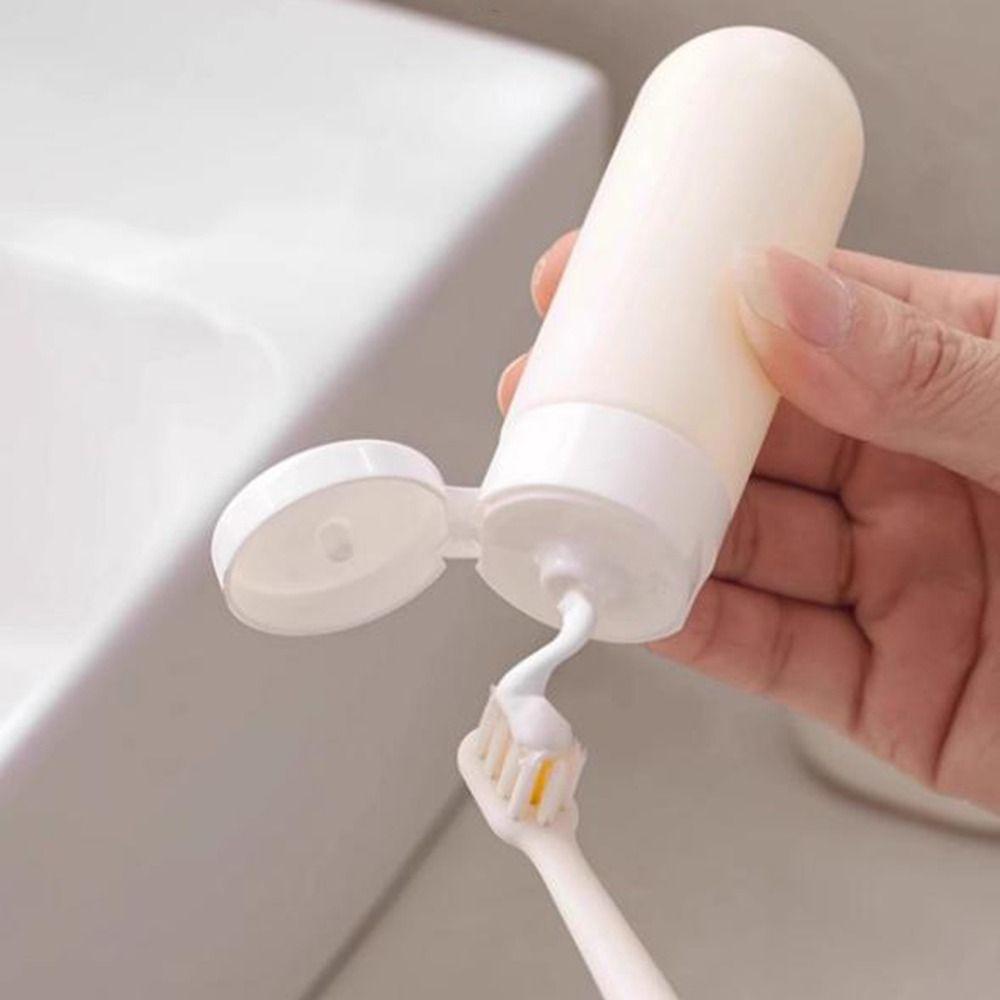 Plastic 3 in 1 Travel Toothbrush Set Folding Mouthwash Cup Travel Toothbrush Cup  Business Trips