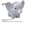 Decorative Marble Texture Stand 3D Printed Elephant Eyeglass Holder, Cute Sunglasses Display Stand, Creative Unique Home Decor Gift Glasses