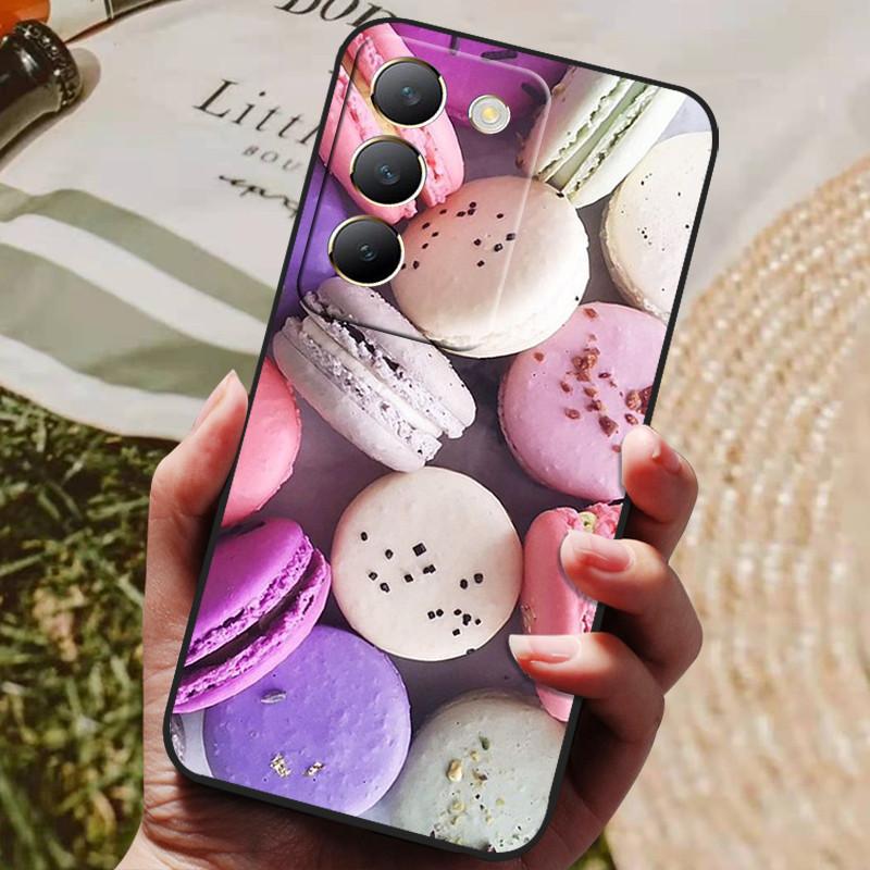 For Vivo V40 SE Case Luxury Cute TPU Soft Silicone Phone Covers for Vivo V40 SE 5G Protector Shells Bumpers Para Vivo V40SE Capa