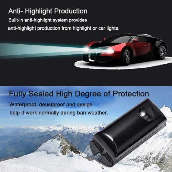 Single Beam Detector Alarm Barrier Sensor Photoelectric Home Security