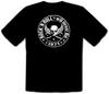 T-shirt Noir 26 Crânes Biker Rockabilly Hotrod Rock n Roll Chopper -411- T-shirt Unisexe