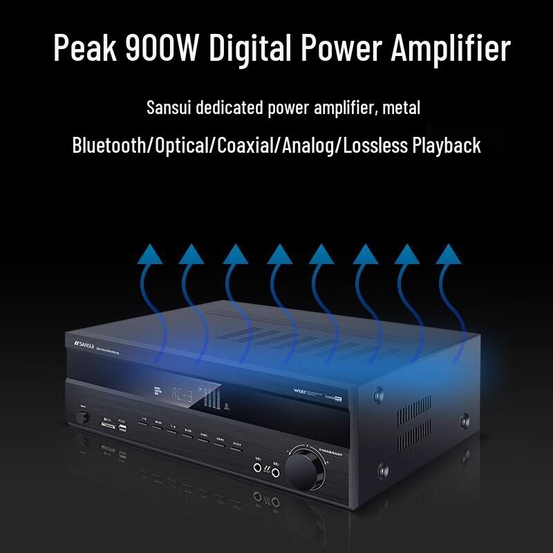 ShanShui F7 5.1 Channel Home Theater and KTV Speaker System CN plug (adapter included)