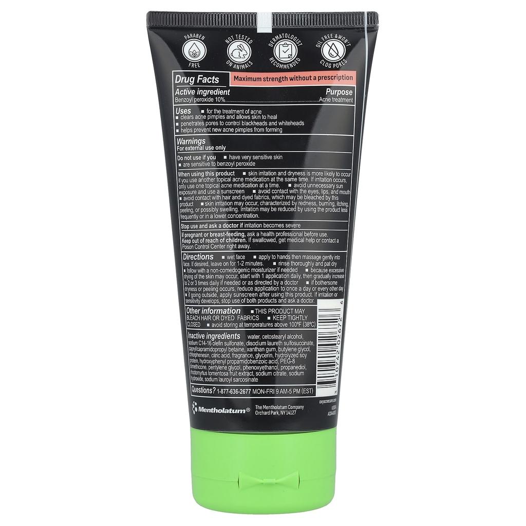 Maximum Strength Acne Cream Cleanser, 148Ml(5Fl Oz)