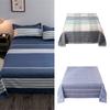 Washed Cotton Bed Sheet Bedspread Soft Breathable and Fade Resistant Easy Maintenance for Room Bedding Sheet