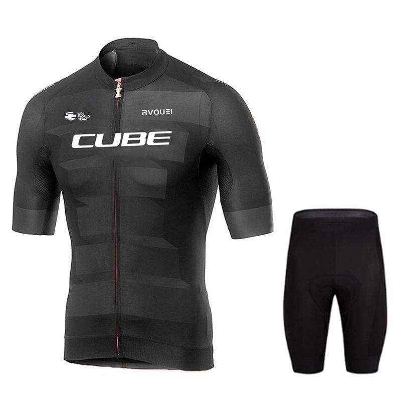 Rvouei  Bicycle Clothing  2026 Summer Breathable Cycling Suit Set Short Sleeve Shirt Bike Gel Pad Bib Shorts Sports Maillot Ropa Ciclismo