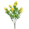 4PCS Artificial Lemon Branch 10 Heads Fake Lemon Stem Decoration for Wedding Living Room Kitchen