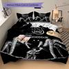 Custom Textile Middle-earth Adventure Bedding 3 Piece Set HD Print Duvet Cover Pillowcases for Teens Adult Bedroom Decoration