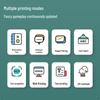 Deli X1B Portable Bluetooth Thermal Printer CN Plug (adapter Included)