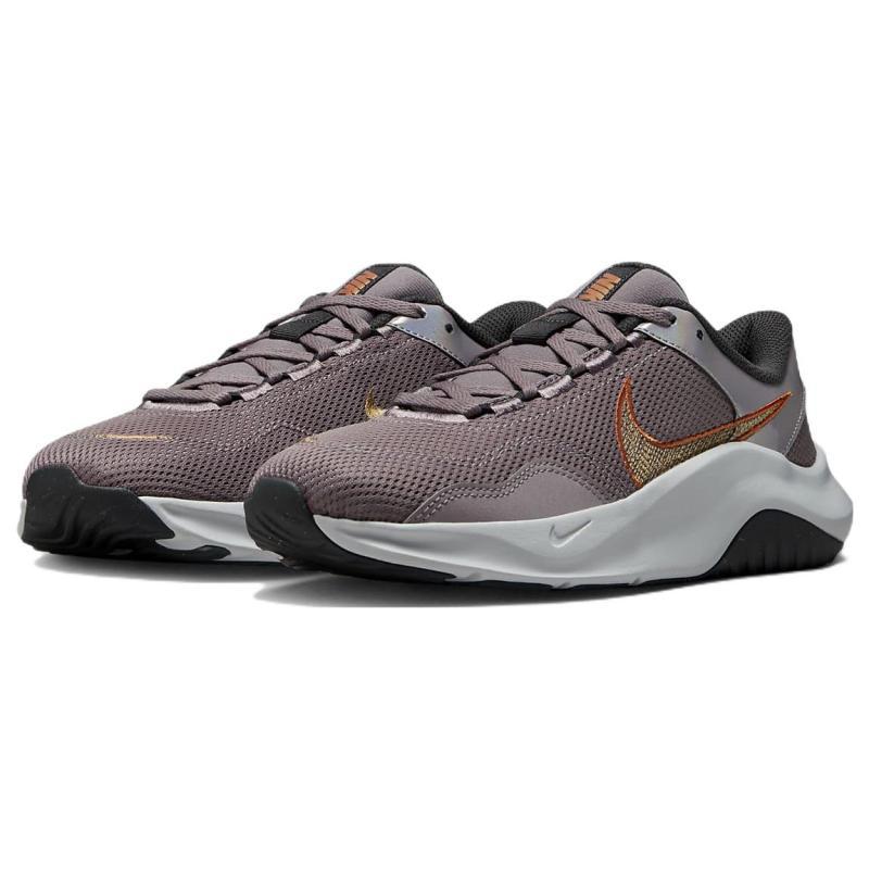 Nike Legend Essential 3 Next Nature Premium 'Purple Smoke Metallic Copper' Women's Training Soccer Shoes DQ4674-500