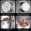 316 Stainless Steel Multi-Layer Steamer Pot - High Capacity, Food Grade, Thick Design