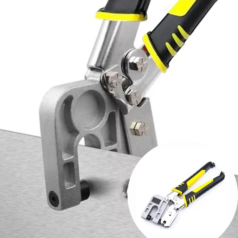 Zinc Zinc Alloy Steel Rivet-free Pliers Professional Punching Pliers Special Tool Keel Pliers  Drilling