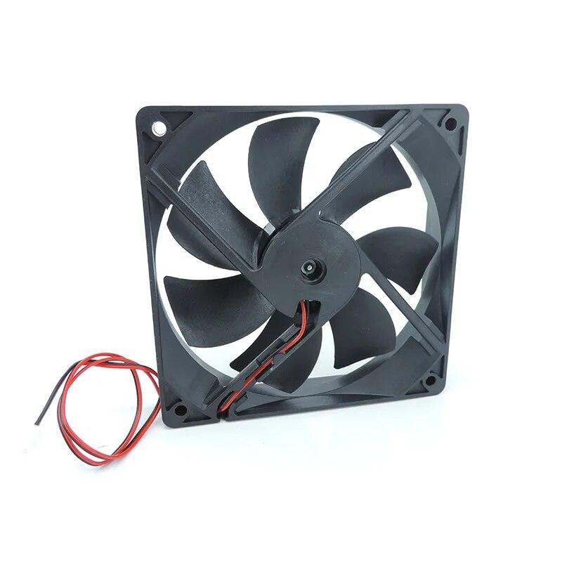 120mm 12cm 12025 DC Fan 5V 12V 24v 120mm*120mm*25mm Brushless Cooling Fan Oil-containing 2PIN PC Computer Case Cooler 12cm 0.1A