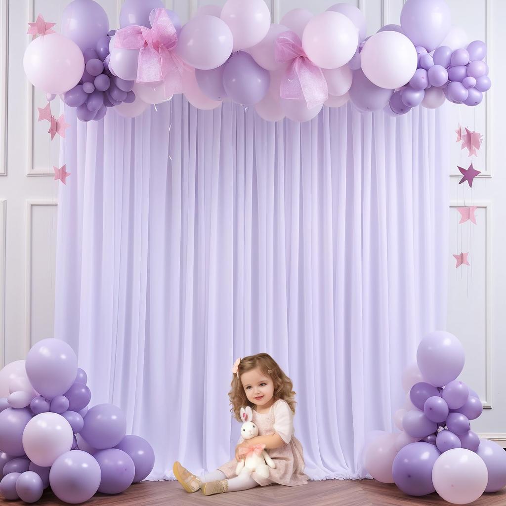 Sage Green Curtains Sheer Chiffon Backdrop Curtain for Backdrop Wedding Drapes for Arch Decor Ceiling Backdrop for Birthday