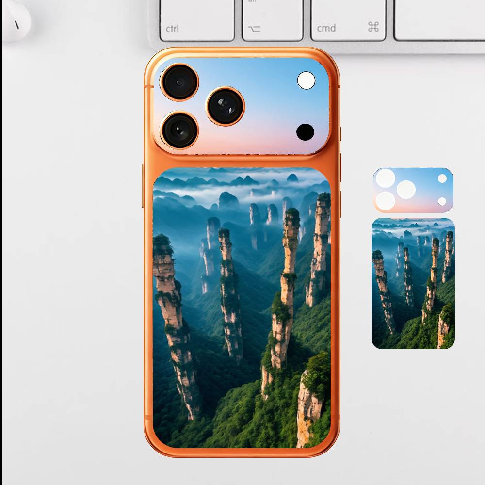 

Чудеса Природы Для iPhone 17 Pro Max Задняя Защитная Декоративная Наклейка Задняя Крышка iPhone17pro