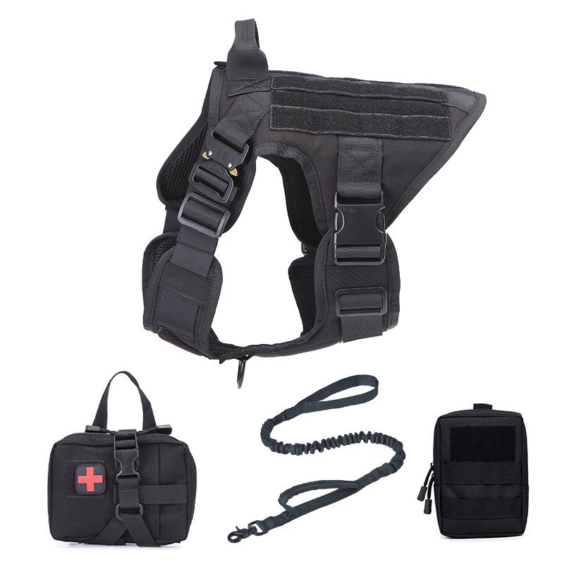 Verstellbare taktische Hundeweste für grenzüberschreitendes Training