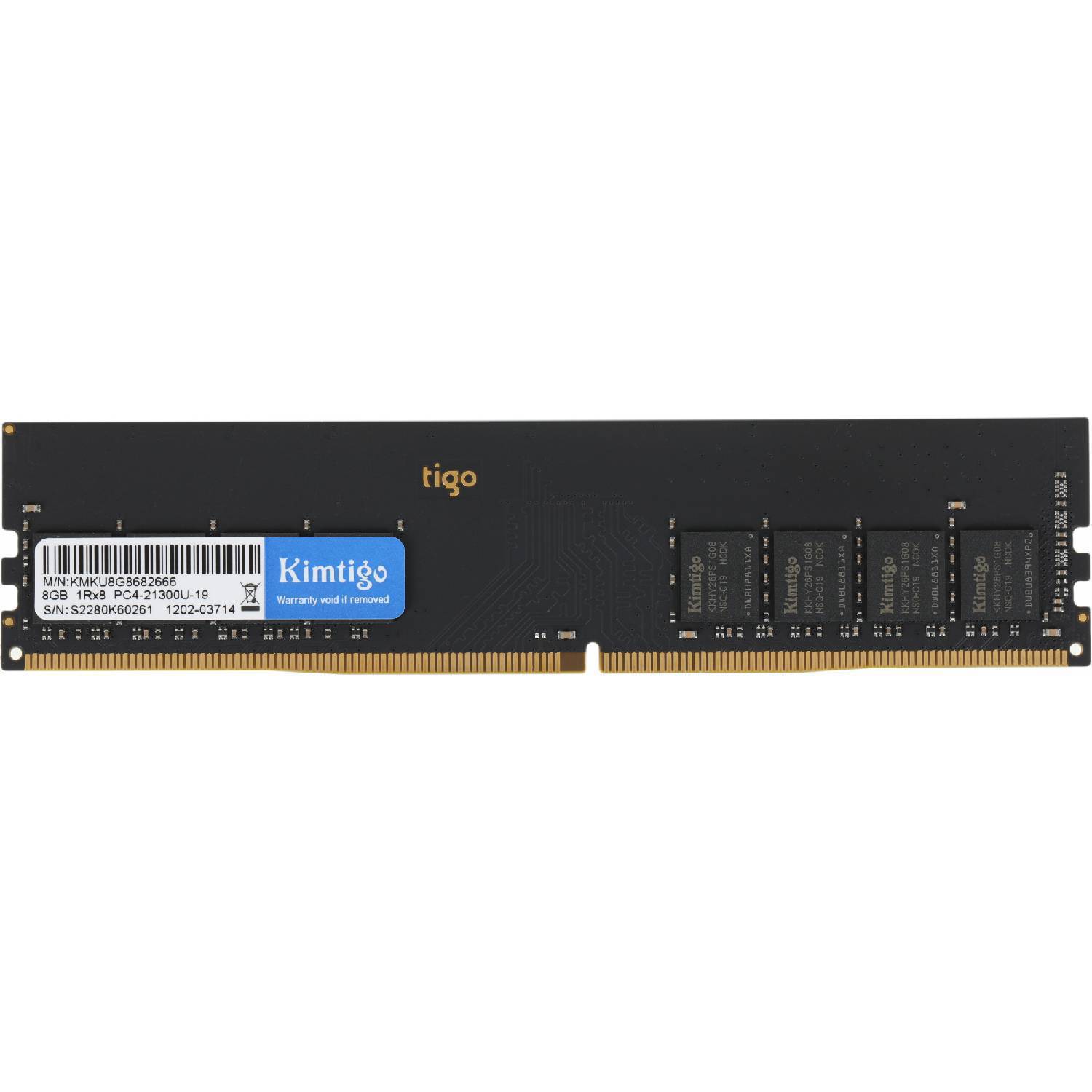

Ram Memory Kimtigo Kmku8g8682666