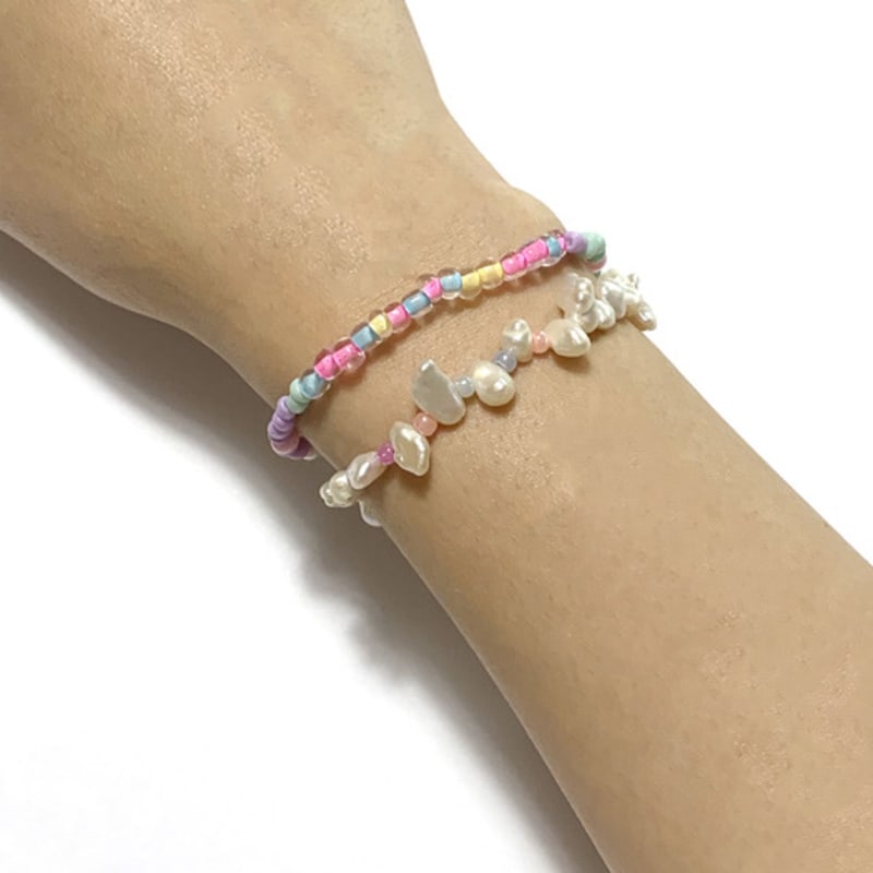 Sophiamor Shiny Flower Bracelet SET 8