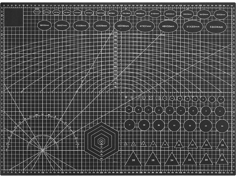 Cutting Mat A2 Black (25) Gab_B