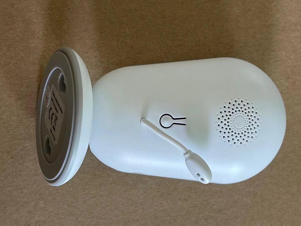 CrossVB609 3.2" Wireless Baby Monitor with Two-Way Talk, Night Vision, and Temperature Measurement