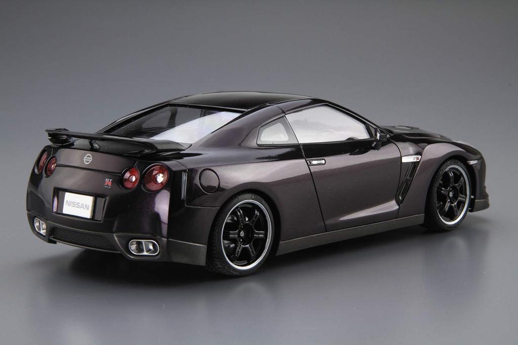 Aoshima Bunka Kyozai The Model Car 35 Nissan R35 2009 Plastic Model Co., Ltd. (AOSHIMA) 1/24 No. GT-R Spec-V