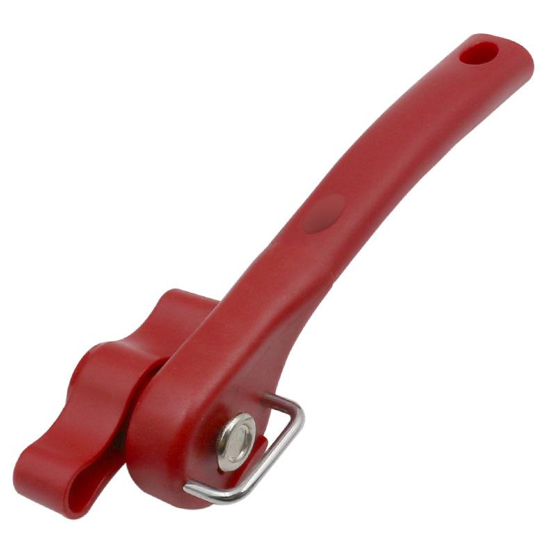 Plastic Professional Kitchen Tool Safety Hand-actuated Can Opener Side Cut Easy Grip Manual Opener Knife for Cans Lid