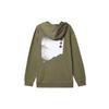 Columbia Trail Series Letter Print Hooded Sweatshirt Men Sweatshirt Green AE4799-397