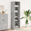 VidaXL Wardrobe Concrete Grey 50 X 50 X 200 Cm Chipboard 3307714