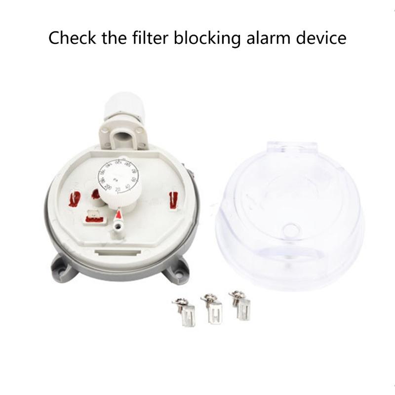 Long Time Use Air Differential Pressure Switches Small Adjustable 20 200Pa/30 300Pa/50 500Pa Portable for Maintenance