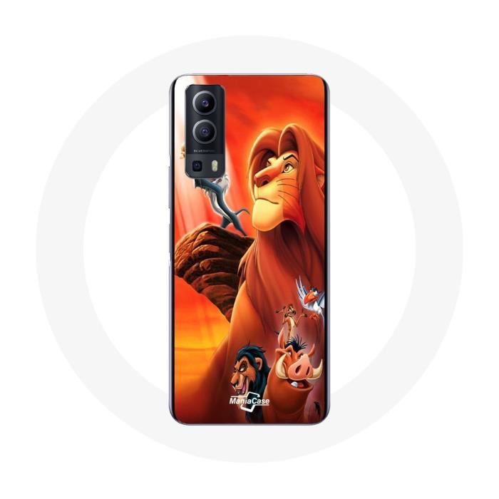 Coque Vivo Y72 Le Roi Lion Simba et Mufasa