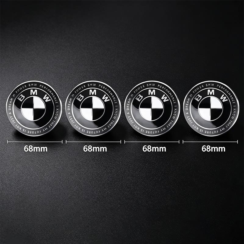 4Pcs 56/68mm Car Wheel Center Hub Cap For BMW MIni Logo E46 E36 E34 F10 E90 F30 E60 F30 E53 E30 E92 E87 X1 X2 X3 X4 Accessories